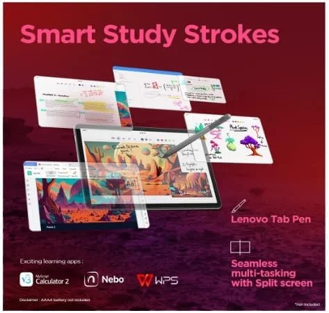 تبلت لنوو Tab K11 به همراه قلم | 4G (LTE) + Wi-Fi | 8 گیگابایت رم، 128 گیگابایت رام (قابل ارتقا تا 1 ترابایت) | صفحه نمایش 11 اینچی، نرخ تازه سازی 90 هرتز | چهار بلندگو با Dolby Atmos | دوربین پشتی 13 مگاپیکسلی با 1 سال گارانتی ADP، سبز