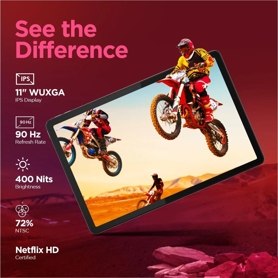 تبلت لنوو Tab M11 | رم 8 گیگابایت، حافظه داخلی 128 گیگابایت | صفحه نمایش 11 اینچی، 90 هرتز، 72% NTSC، 400 نیت FHD | فقط Wi-Fi | پشتیبانی از Micro SD تا 1 ترابایت | چهار بلندگو با Dolby Atmos | پردازنده هشت هسته ای | دوربین عقب 13 مگاپیکسل، سبز دریایی تبلت لنوو Tab M11 | رم 8 گیگابایت، حافظه داخلی 128 گیگابایت | صفحه نمایش 11 اینچی، 90 هرتز، 72% NTSC، 400 نیت FHD | فقط Wi-Fi | پشتیبانی از Micro SD تا 1 ترابایت | چهار بلندگو با Dolby Atmos | پردازنده هشت هسته ای | دوربین عقب 13 مگاپیکسل، سبز دریایی