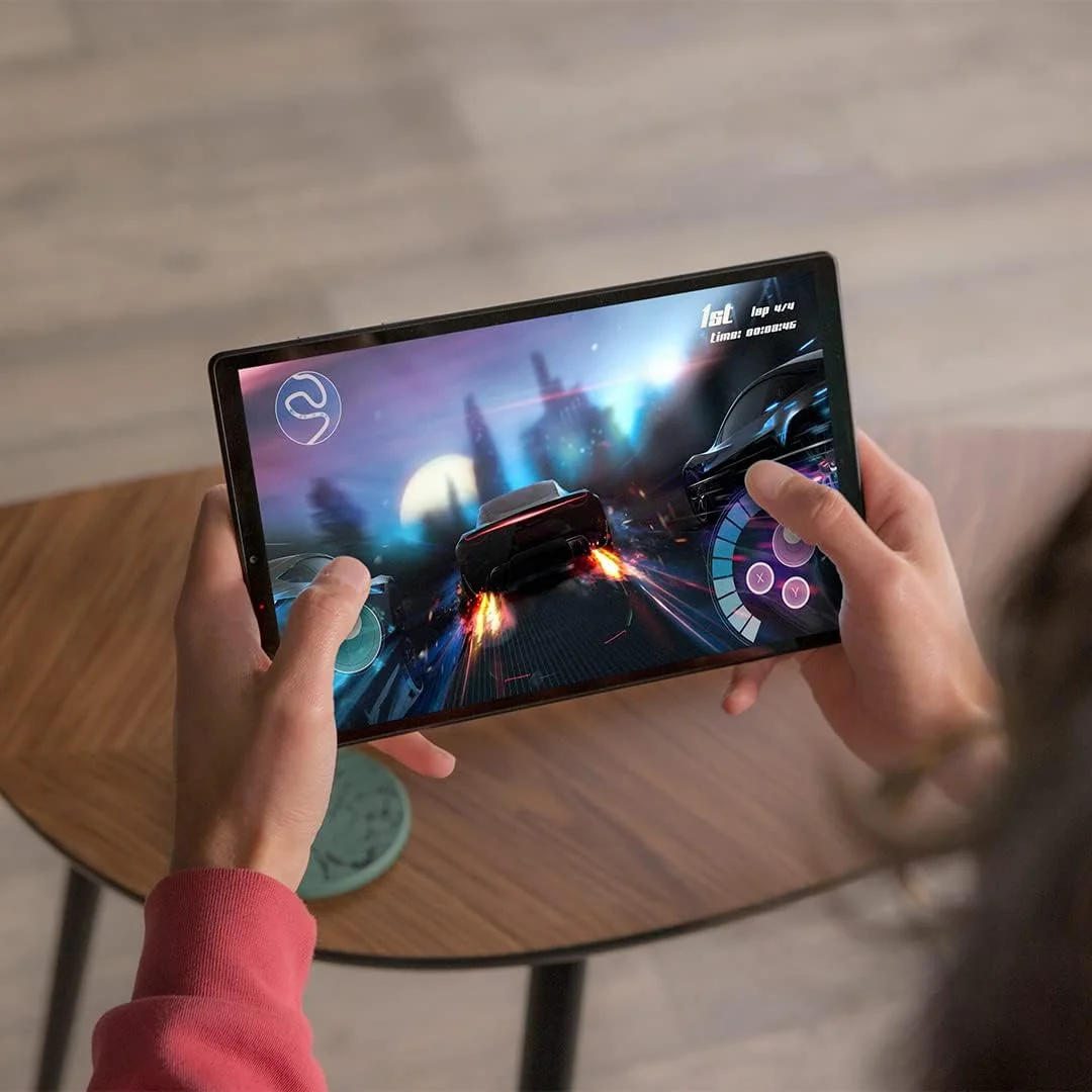 تبلت لنوو Tab M10 HD (نسل دوم) - 10.1 اینچ (25.65 سانتی متر)، MediaTek Helio P22T، 2 گیگابایت رم، 32 گیگابایت حافظه قابل ارتقا تا 1 ترابایت، 2 بلندگو، Wi-Fi + بلوتوث، اندروید 10، خاکستری پلاتینی.