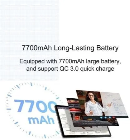 تبلت 10.6 اینچی Xiaoxin Pad 2022 Lenovo Android 12 مدل TB128FU با پردازنده Snapdragon 680، صفحه نمایش 2K، وای فای، 4 گیگابایت رم و 128 گیگابایت حافظه داخلی