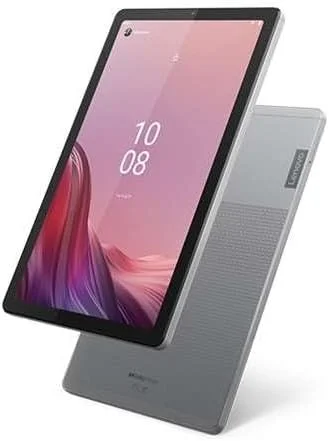 تبلت لنوو Tab M9 HD با صفحه نمایش 22.8 سانتی‌متری (9 اینچ، 1340x800، HD، WideView، لمسی)، پردازنده MediaTek G80 OC، رم 3 گیگابایت، حافظه SSD 32 گیگابایت، پردازنده گرافیکی Arm Mali-G52 MC2، وای‌فای، اندروید 12L، خاکستری