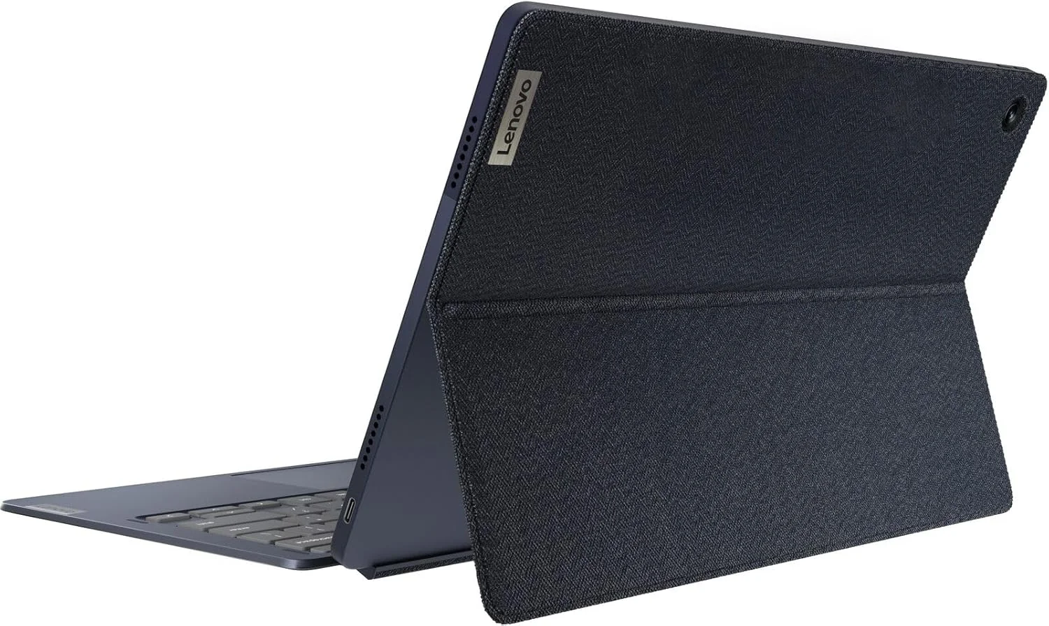 لنوو - تبلت Chromebook Duet 5 با صفحه نمایش لمسی 13.3 اینچی OLED - حافظه 8 گیگابایتی - SSD 128 گیگابایتی - همراه با کیبورد - آبی Abyss لنوو - تبلت Chromebook Duet 5 با صفحه نمایش لمسی 13.3 اینچی OLED - حافظه 8 گیگابایتی - SSD 128 گیگابایتی - همراه با کیبورد - آبی Abyss