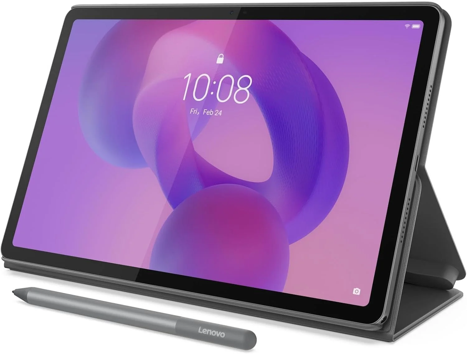 تبلت 11 اینچی لنوو Idea Tab، نمایشگر 2.5K، رم 8 گیگابایتی، حافظه 128 گیگابایتی، 5G + WiFi، اندروید، همراه با قلم، خاکستری قمری [ZAFM0640AE]