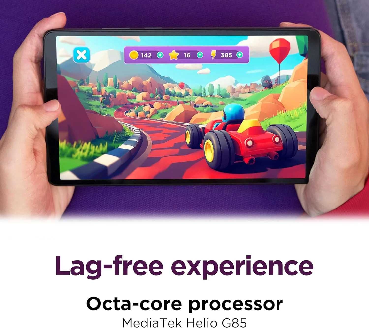 تبلت سبک وزن Lenovo Tab One - تا 12.5 ساعت پخش یوتیوب - صفحه نمایش 8.7 اینچی HD - حافظه 4 گیگابایتی - حافظه داخلی 64 گیگابایتی - MediaTek Helio G85 - شامل کیف محافظ تبلت سبک وزن Lenovo Tab One - تا 12.5 ساعت پخش یوتیوب - صفحه نمایش 8.7 اینچی HD - حافظه 4 گیگابایتی - حافظه داخلی 64 گیگابایتی - MediaTek Helio G85 - شامل کیف محافظ