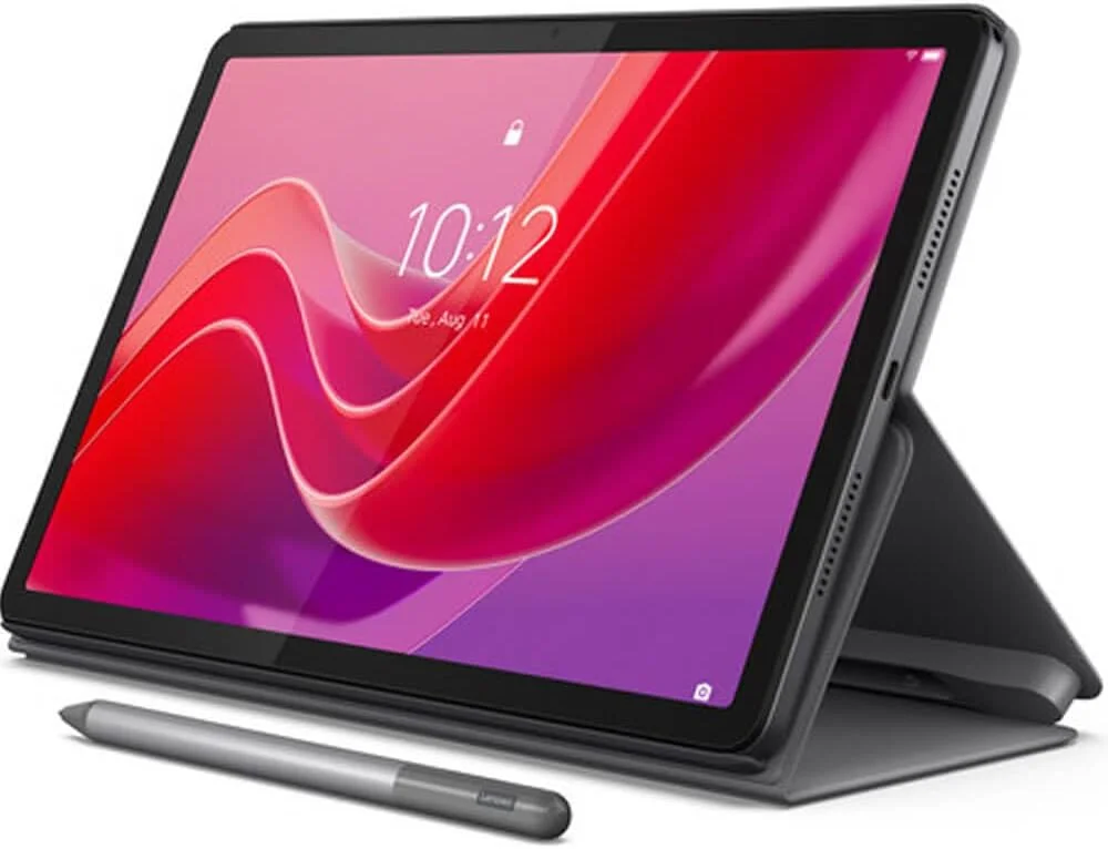 تبلت لنوو Tab M11-2024 - عمر باتری طولانی - نمایشگر 11 اینچی FHD - دوربین 13 مگاپیکسلی - 4 گیگابایت حافظه - 128 گیگابایت فضای ذخیره سازی - اندروید 13 - Dolby Atmos - شامل قلم و کیف تاشو
