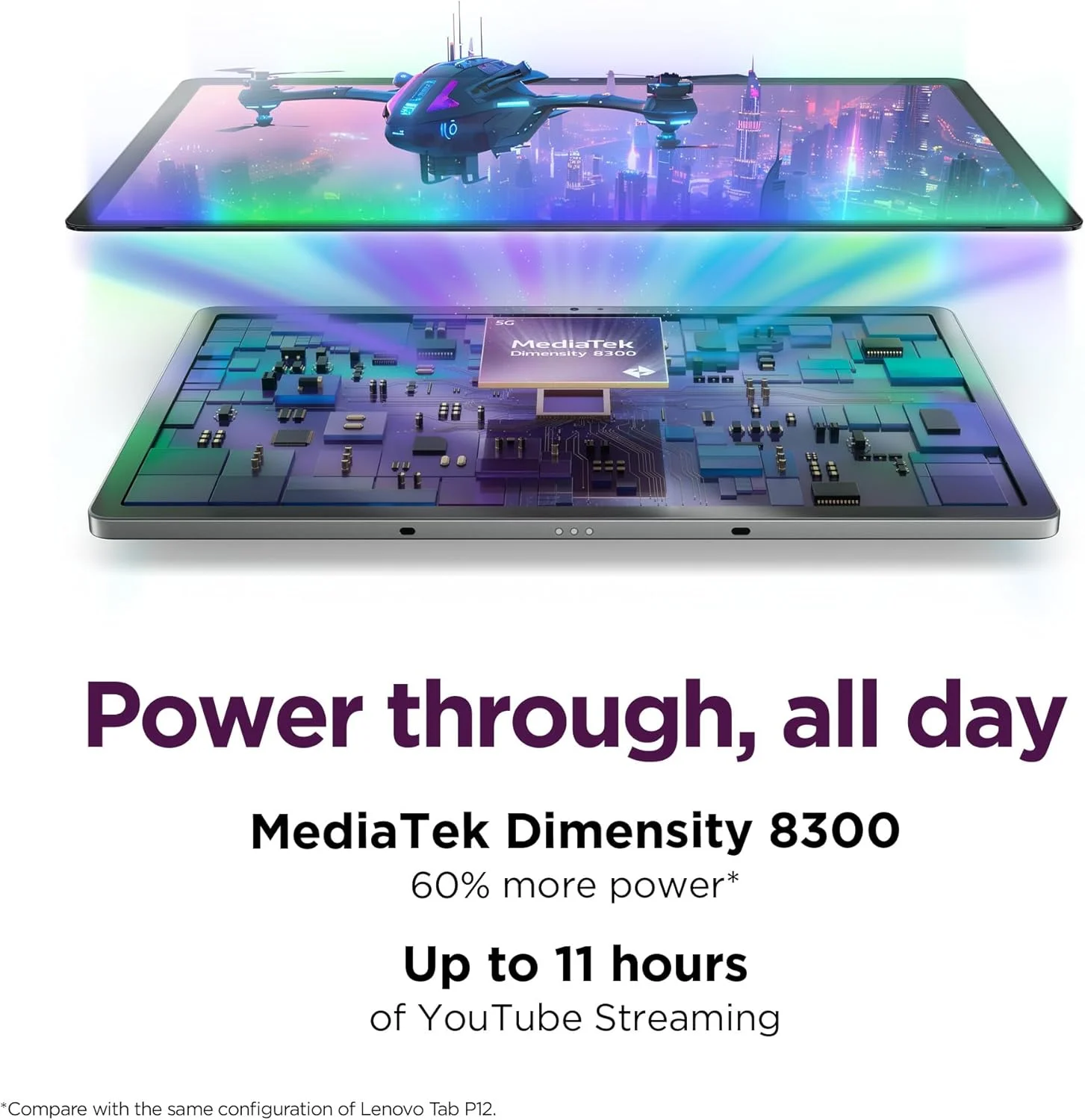 تبلت دانشجویی Lenovo Idea Tab Pro - Google Gemini - صفحه نمایش 12.7 اینچی 3K LCD - حافظه 8 گیگابایتی - حافظه 128 گیگابایتی - MediaTek Dimensity 8300 - شامل قلم و کیف تاشو تبلت دانشجویی Lenovo Idea Tab Pro - Google Gemini - صفحه نمایش 12.7 اینچی 3K LCD - حافظه 8 گیگابایتی - حافظه 128 گیگابایتی - MediaTek Dimensity 8300 - شامل قلم و کیف تاشو