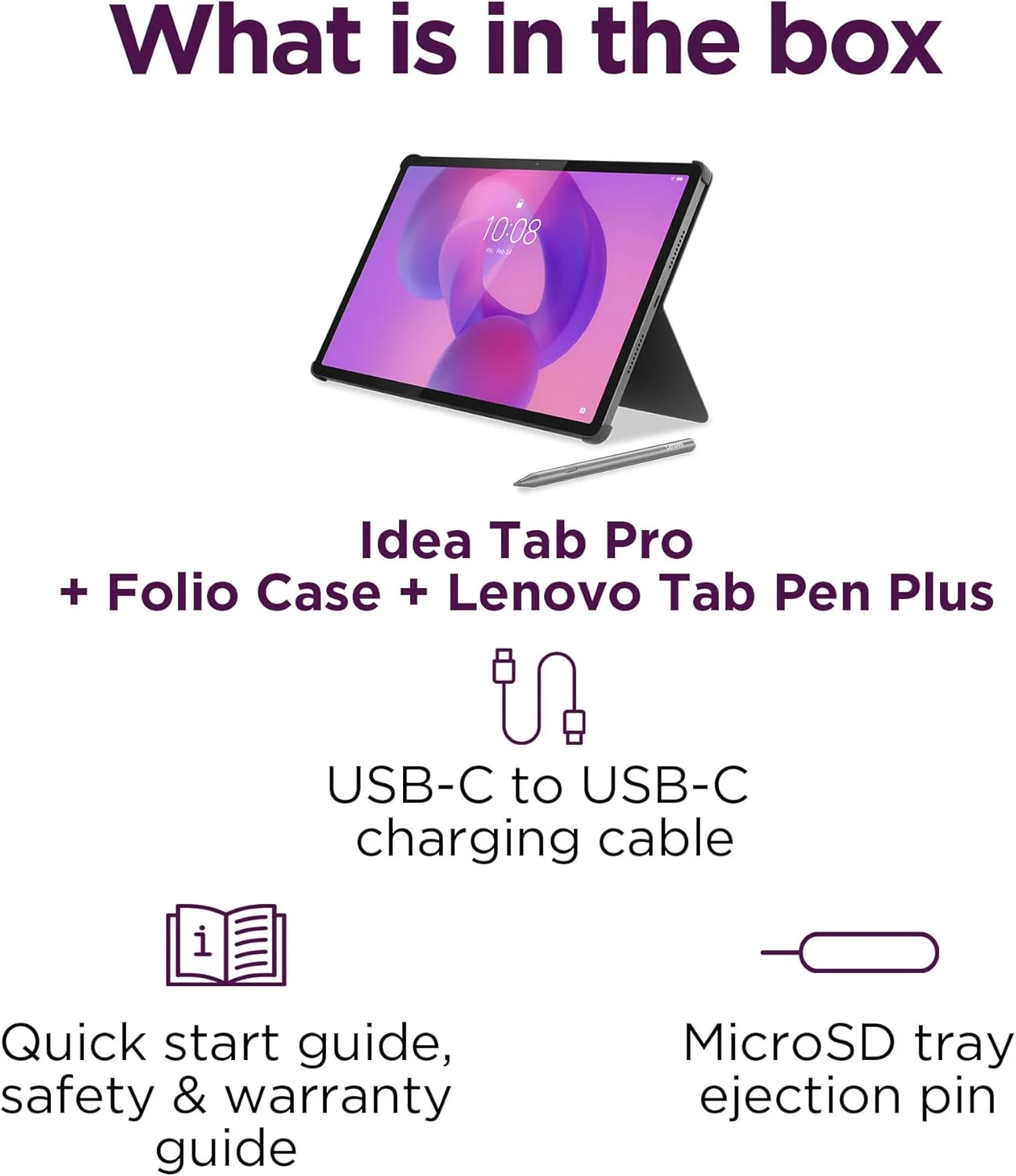 تبلت دانشجویی Lenovo Idea Tab Pro - Google Gemini - صفحه نمایش 12.7 اینچی 3K LCD - حافظه 8 گیگابایتی - حافظه 128 گیگابایتی - MediaTek Dimensity 8300 - شامل قلم و کیف تاشو تبلت دانشجویی Lenovo Idea Tab Pro - Google Gemini - صفحه نمایش 12.7 اینچی 3K LCD - حافظه 8 گیگابایتی - حافظه 128 گیگابایتی - MediaTek Dimensity 8300 - شامل قلم و کیف تاشو