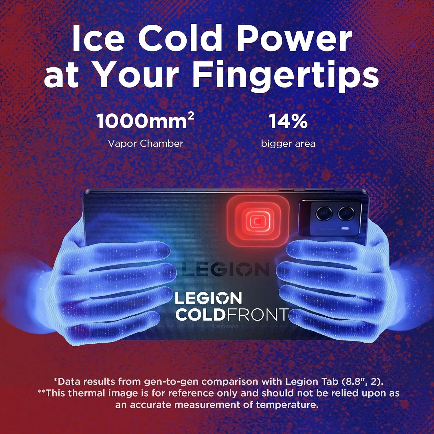 تبلت لنوو Legion با صفحه نمایش 8.8 اینچی 2.5K تا 900 نیت 165 هرتز + کاور فولیو و محافظ صفحه شیشه ای با پردازنده Snapdragon(r) 8 Gen 3، رم 12 گیگابایتی، حافظه 256 گیگابایتی، پردازنده گرافیکی Adreno، دو پورت USB-C، اندروید 14، مشکی اکلیپس [ZAEF0016AE]