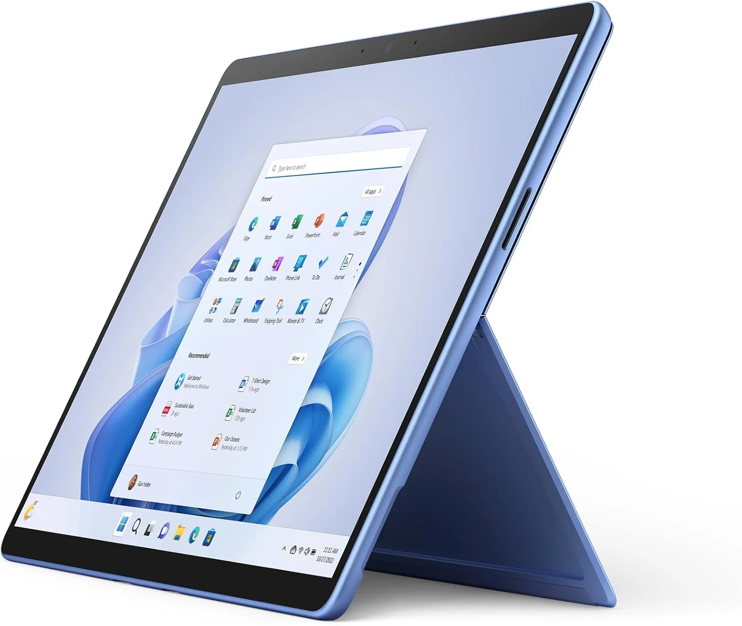 تبلت پی سی 2 در 1 مایکروسافت سرفیس پرو 9 - 13 اینچی - (Intel Core i7-1255U، رم 16 گیگابایتی، SSD 256 گیگابایتی، ویندوز 11 هوم) - آبی