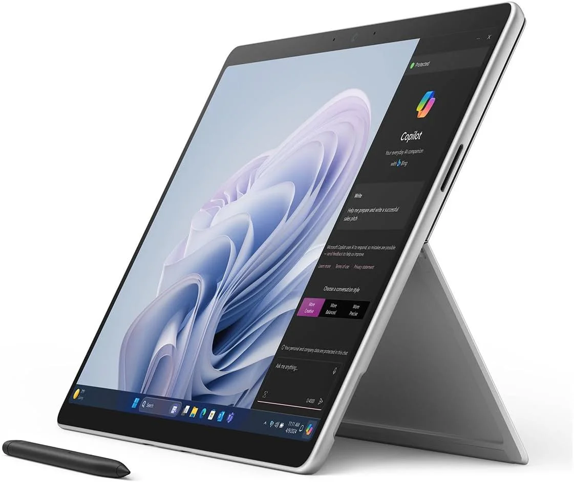 تبلت مایکروسافت Surface Pro 10 - 13 اینچ - 8 گیگابایت رم - 256 گیگابایت SSD - پلاتینیوم
