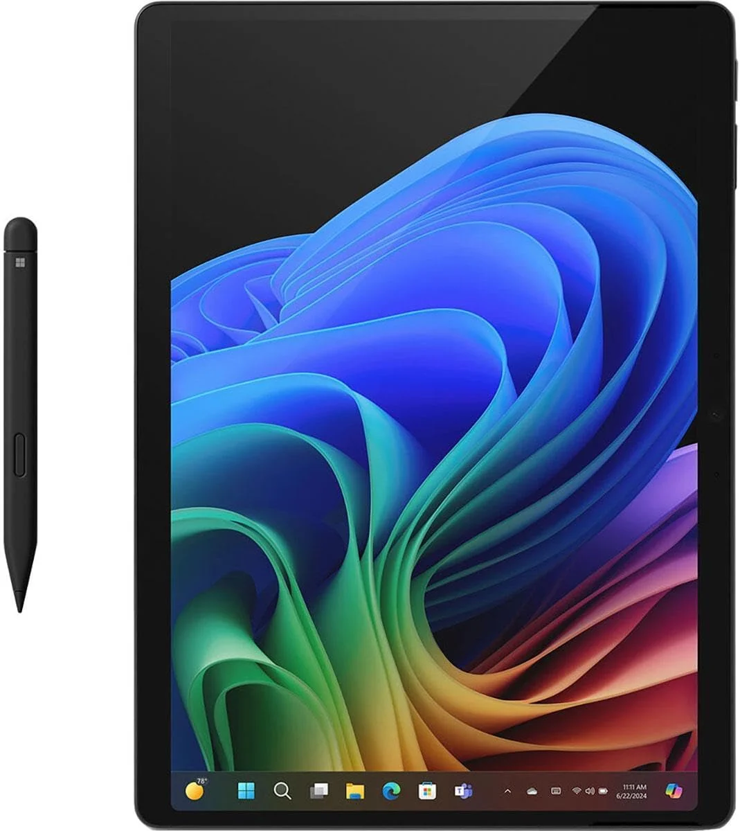 تبلت مایکروسافت سرفیس پرو 11 Copilot+ PC - 13 اینچ - Qualcomm Snapdragon X Plus - 16 گیگابایت رم - 512 گیگابایت SSD - ویندوز 11 پرو - مشکی تبلت مایکروسافت سرفیس پرو 11 Copilot+ PC - 13 اینچ - Qualcomm Snapdragon X Plus - 16 گیگابایت رم - 512 گیگابایت SSD - ویندوز 11 پرو - مشکی