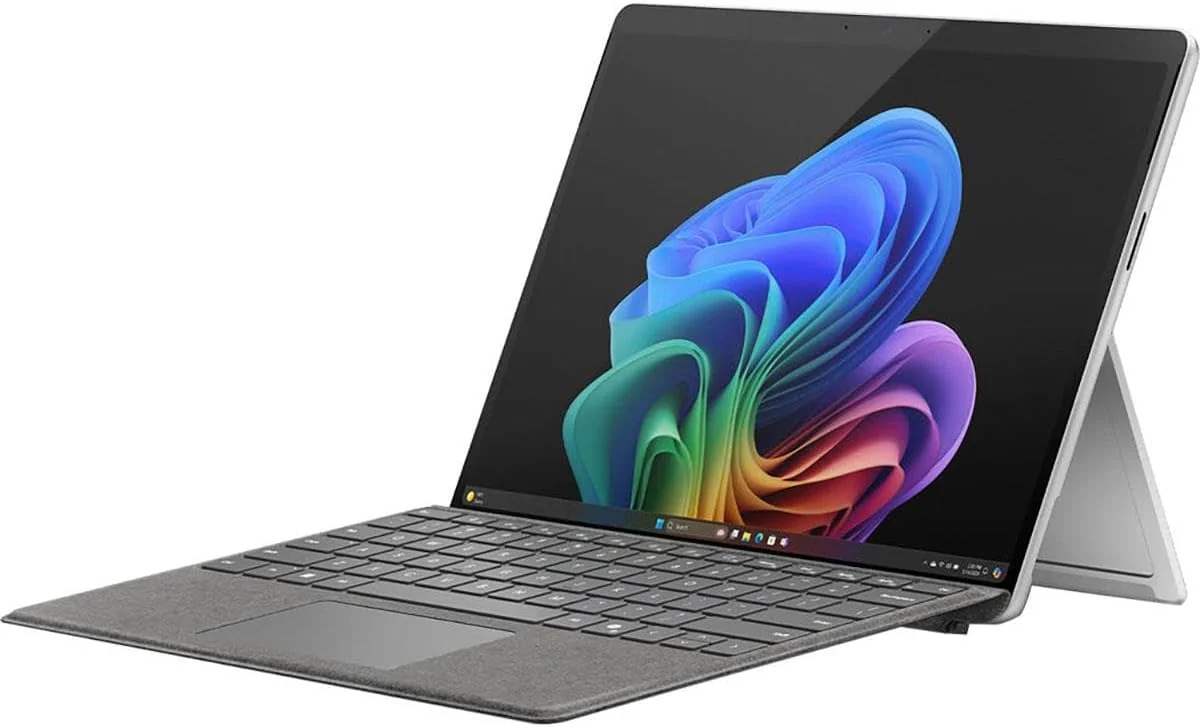 تبلت مایکروسافت Surface Pro 11 Copilot+ PC - 13 اینچ - Qualcomm Snapdragon X Elite - 16 گیگابایت رم - 512 گیگابایت SSD - ویندوز 11 - 5G - پلاتینیوم تبلت مایکروسافت Surface Pro 11 Copilot+ PC - 13 اینچ - Qualcomm Snapdragon X Elite - 16 گیگابایت رم - 512 گیگابایت SSD - ویندوز 11 - 5G - پلاتینیوم