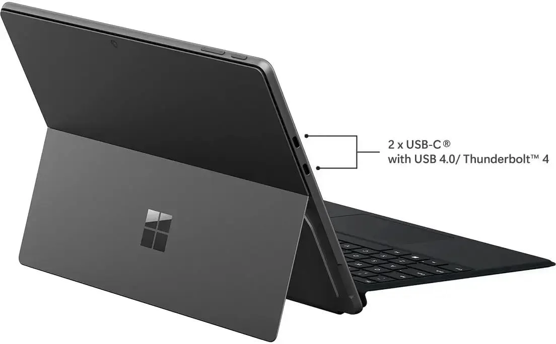 تبلت مایکروسافت Surface Pro 9، 13 اینچ، i7-1255U، 16 گیگابایت رم، 512 گیگابایت SSD، ویندوز 11 هوم 64 بیتی، مشکی VQ1-00001