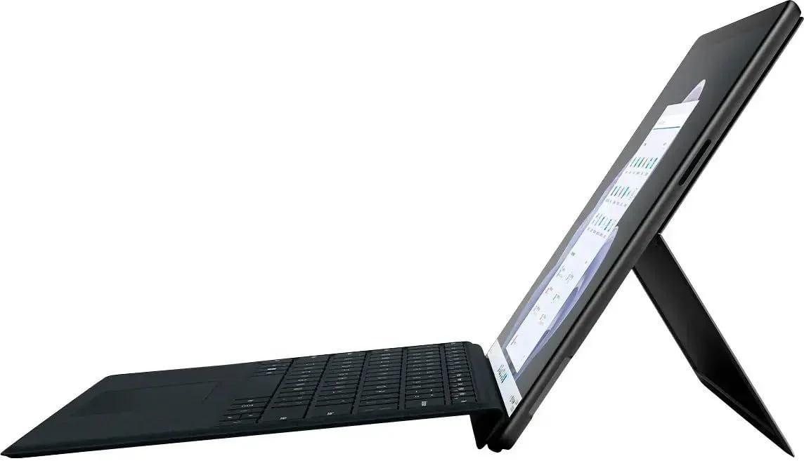 تبلت مایکروسافت Surface Pro 9، 13 اینچ، i7-1255U، 16 گیگابایت رم، 512 گیگابایت SSD، ویندوز 11 هوم 64 بیتی، مشکی VQ1-00001
