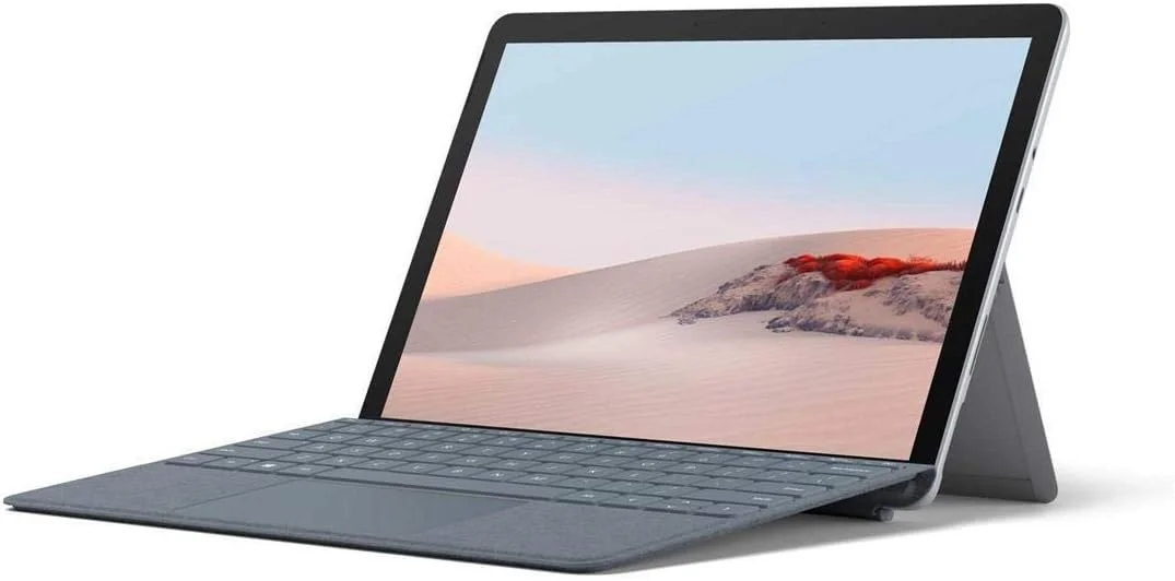 مایکروسافت سرفیس گو 2 جدید - صفحه لمسی 10.5 اینچی - پردازنده Intel Core m3 - حافظه 8 گیگابایتی - 128 گیگابایت SSD - Wifi + LTE - پلاتینیوم (آخرین مدل)