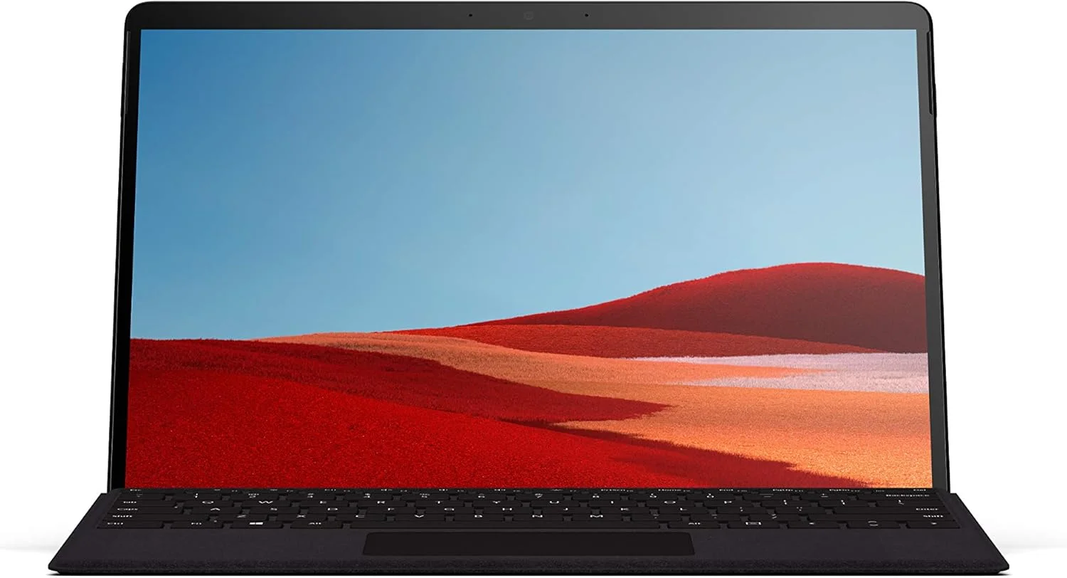 مایکروسافت سرفیس پرو ایکس با صفحه نمایش لمسی 13 اینچی SQ1، حافظه SSD، وای فای، 4G LTE مشکی مات، 8 گیگابایت رم، 128 گیگابایت مایکروسافت سرفیس پرو ایکس با صفحه نمایش لمسی 13 اینچی SQ1، حافظه SSD، وای فای، 4G LTE مشکی مات، 8 گیگابایت رم، 128 گیگابایت