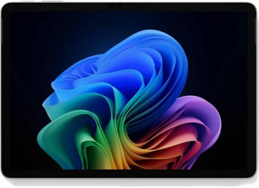 تبلت مایکروسافت Surface Pro 12 (2025) Copilot+ PC - 12 اینچ - Qualcomm Snapdragon X Plus - 16 گیگابایت رم - 256 گیگابایت حافظه - Windows 11 Pro - پلاتینیوم تبلت مایکروسافت Surface Pro 12 (2025) Copilot+ PC - 12 اینچ - Qualcomm Snapdragon X Plus - 16 گیگابایت رم - 256 گیگابایت حافظه - Windows 11 Pro - پلاتینیوم
