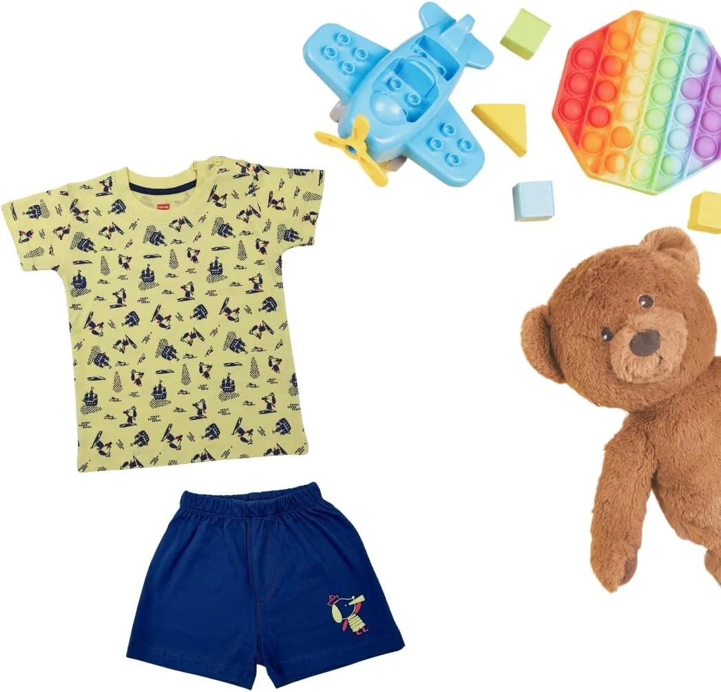 تی شرت پسرانه آستین کوتاه Luv Lap - PO-5، پسرانه، تی شرت پسرانه آستین کوتاه