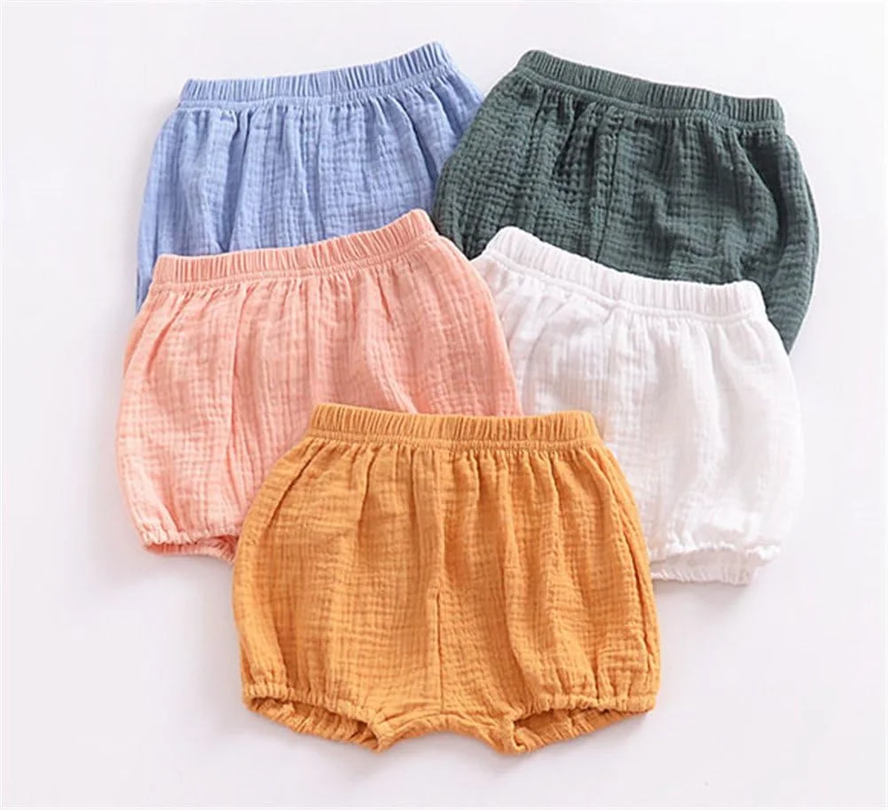 شورت نخی و کتانی LOOLY Baby Bloomers مناسب نوزادان دختر و پسر