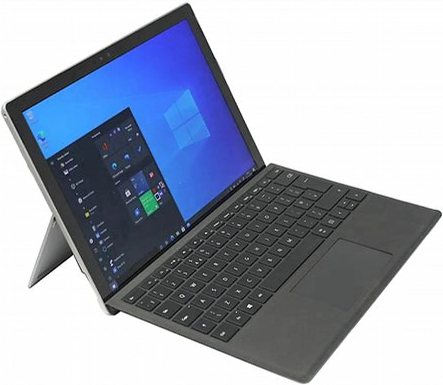 تبلت مایکروسافت سرفیس پرو 5، 12.3 اینچ (2736x1824)، پردازنده Core i5-7300U، تاچ اسکرین لپ تاپ سرفیس، 8 گیگابایت رم، 256 گیگابایت SSD، USB 3.0، DisplayPort، بلوتوث، وای فای، ویندوز 10 پرو (بازسازی شده)