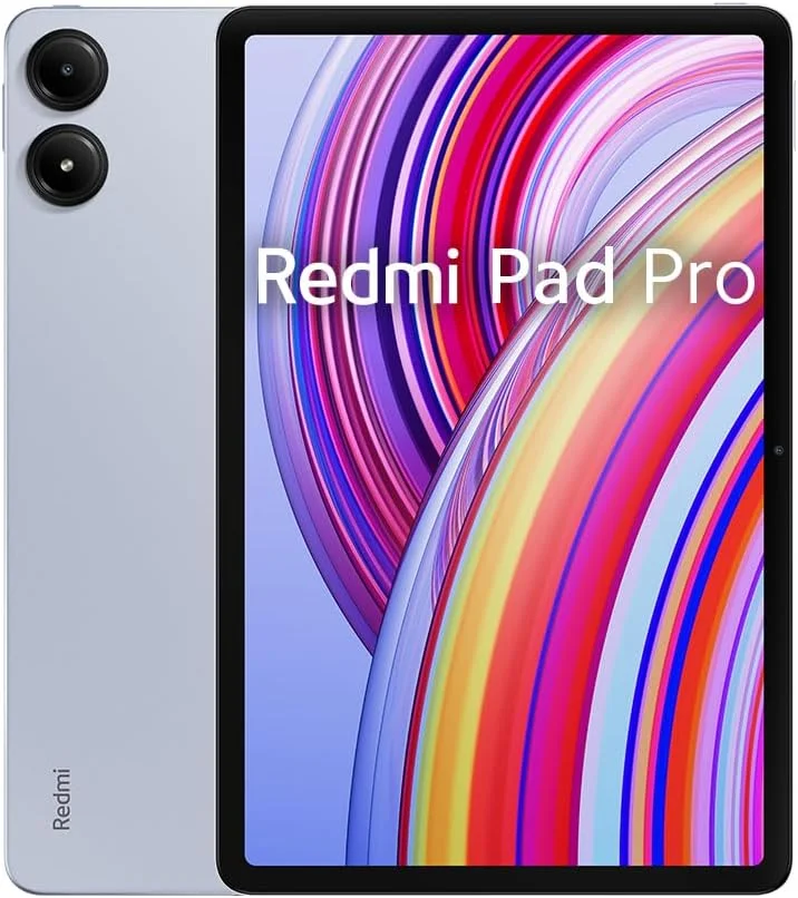تبلت شیائومی Redmi Pad Pro با نمایشگر 12.1 اینچ، Hyper OS، پردازنده 2.4 گیگاهرتز، باتری 10000 میلی آمپر، شارژ 33 وات، 8 گیگابایت رم و 256 گیگابایت حافظه داخلی - آبی