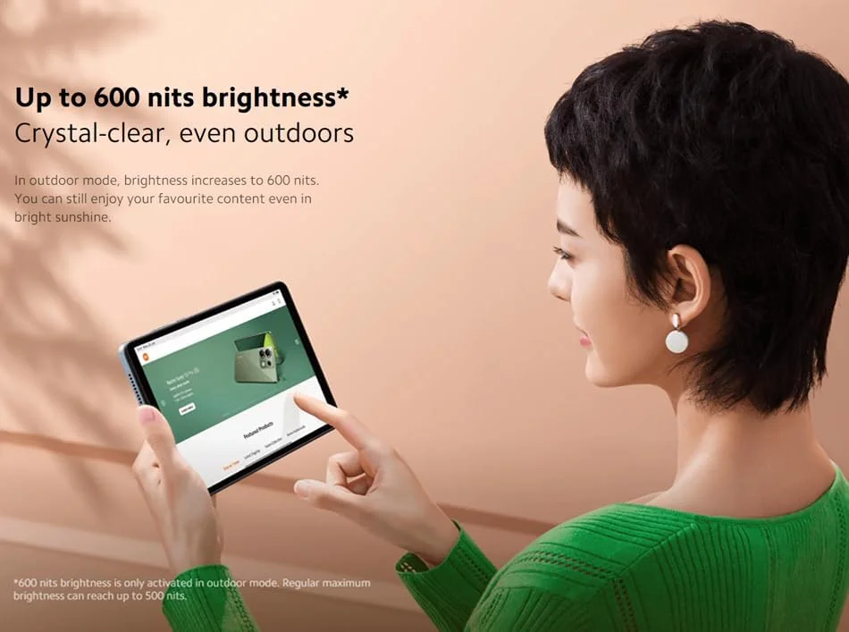 تبلت شیائومی Redmi Pad SE با صفحه نمایش 8.7 اینچی، باتری 6650 میلی آمپر، پردازنده MediaTek Helio G85، رم 6 گیگابایتی، حافظه داخلی 128 گیگابایتی، مشکی نسخه اروپا تبلت شیائومی Redmi Pad SE با صفحه نمایش 8.7 اینچی، باتری 6650 میلی آمپر، پردازنده MediaTek Helio G85، رم 6 گیگابایتی، حافظه داخلی 128 گیگابایتی، مشکی نسخه اروپا