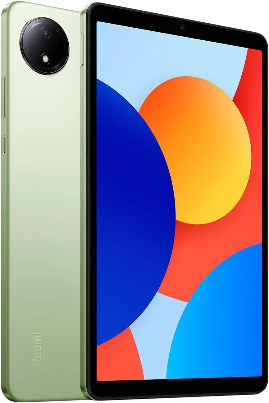 تبلت شیائومی Redmi Pad SE 8.7 4G، رم 6 گیگابایت + حافظه داخلی 128 گیگابایت (سیم کارت + وای فای)، سبز Aurora | صفحه نمایش 8.7 اینچی محافظ چشم | نرخ تازه سازی صاف 90 هرتز | باتری بزرگ 6650 میلی آمپر ساعت (typ) | پردازنده هشت هسته ای قدرتمند