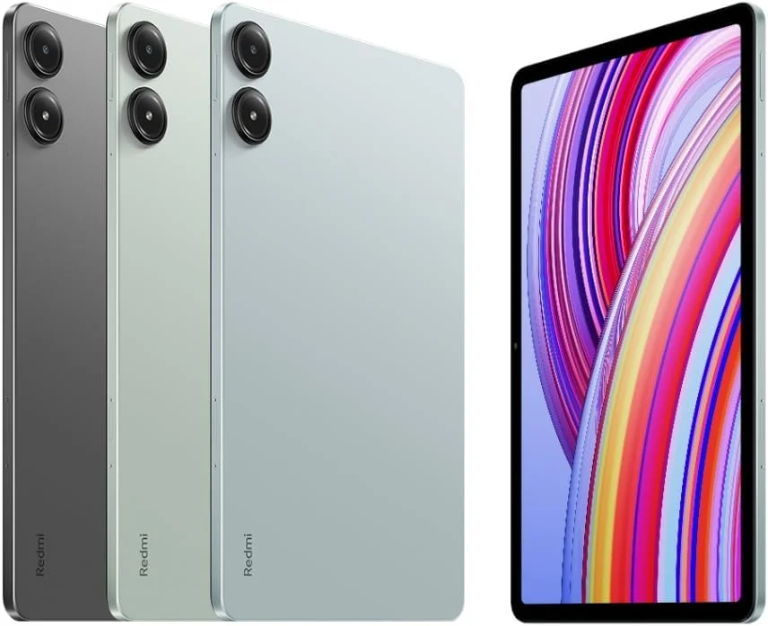 تبلت شیائومی Redmi Pad Pro Wi-fi (آبی اقیانوسی، 8 گیگابایت رم، 256 گیگابایت حافظه) - نمایشگر 12.1 اینچی 2.5K | پلتفرم موبایل 4 نانومتری Snapdragon® 7s Gen 2 | نرخ تازه سازی صاف 120 هرتز | چهار بلندگو با Dolby Atmos® تبلت شیائومی Redmi Pad Pro Wi-fi (آبی اقیانوسی، 8 گیگابایت رم، 256 گیگابایت حافظه) - نمایشگر 12.1 اینچی 2.5K | پلتفرم موبایل 4 نانومتری Snapdragon® 7s Gen 2 | نرخ تازه سازی صاف 120 هرتز | چهار بلندگو با Dolby Atmos®