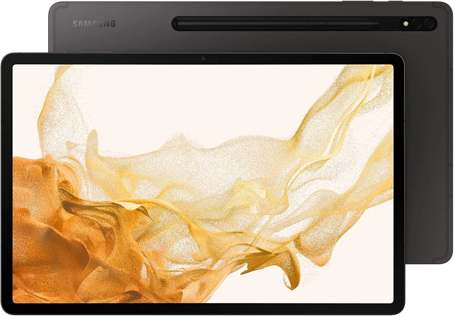 تبلت اندروید سامسونگ گلکسی تب S8+ با صفحه نمایش 12.4 اینچی، وای فای، رم 8 گیگابایت، حافظه داخلی 128 گیگابایت، اندروید 12، گرافیت [نسخه ایتالیایی] 2022