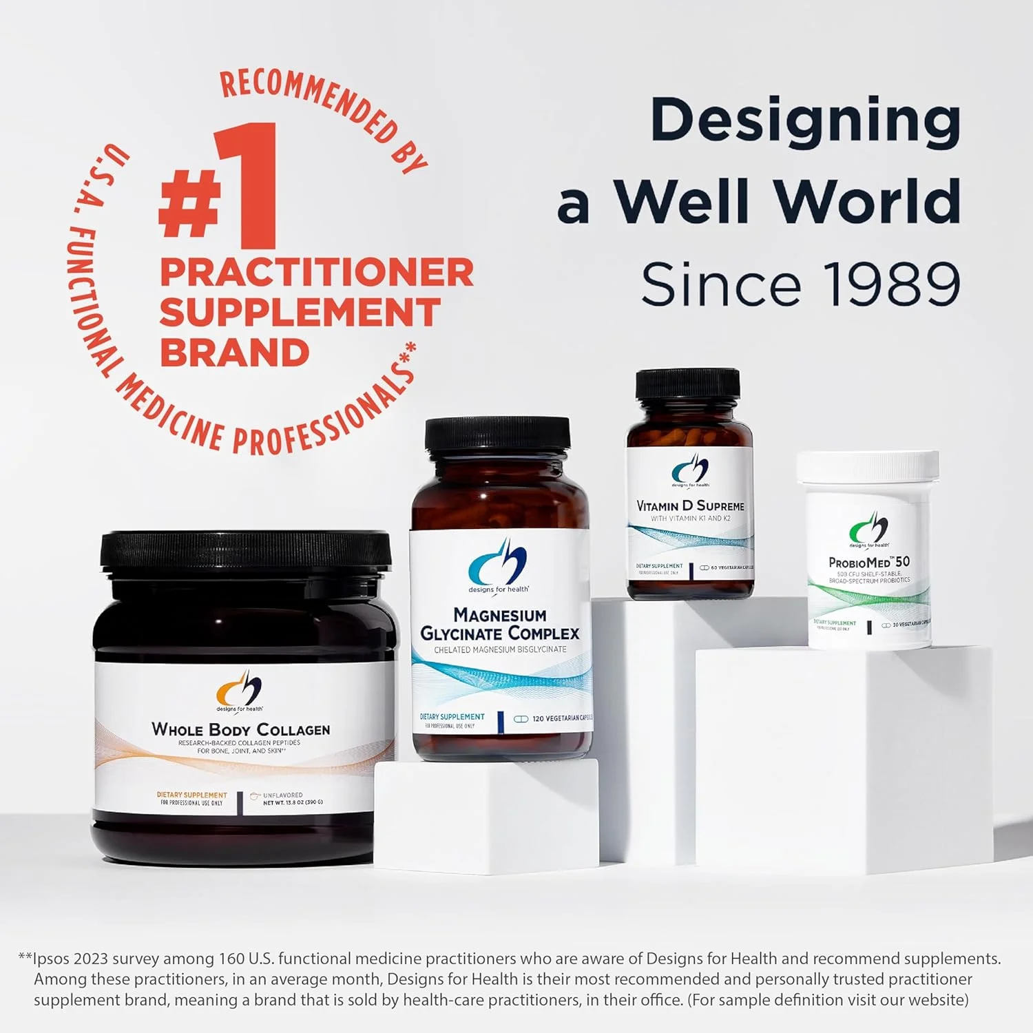 Designs for Health Homocysteine Supreme - ویتامینهای B متیله شده با ریبوفلاوین، B6، B12، فولات، ال-سرین و TMG برای حمایت از مغز و سلامت قلب - مولتی ویتامین متیله شده (120 کپسول) Designs for Health Homocysteine Supreme - ویتامینهای B متیله شده با ریبوفلاوین، B6، B12، فولات، ال-سرین و TMG برای حمایت از مغز و سلامت قلب - مولتی ویتامین متیله شده (120 کپسول)