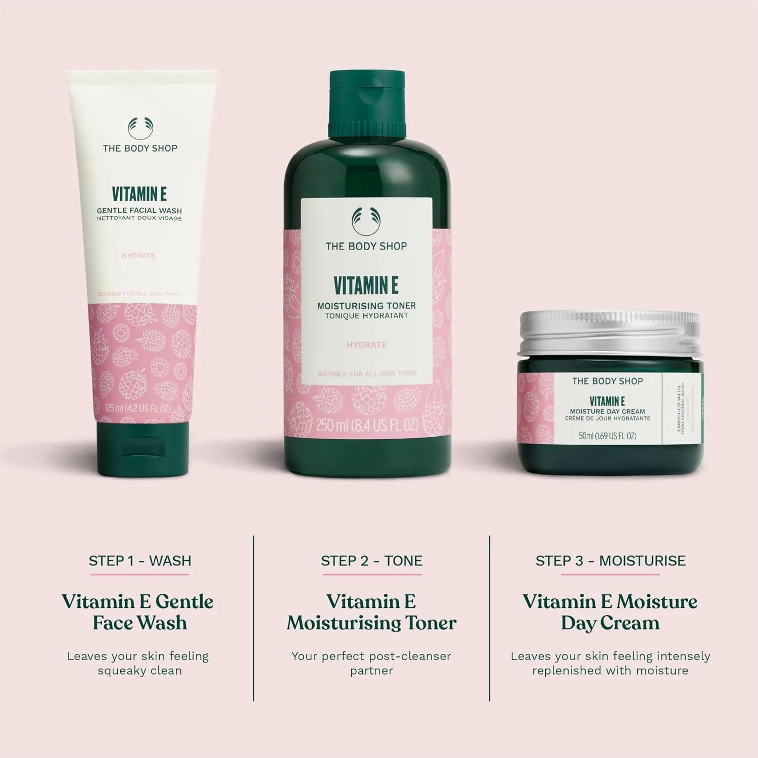 کرم روز مرطوب کننده ویتامین E حجم 50 میلی لیتر