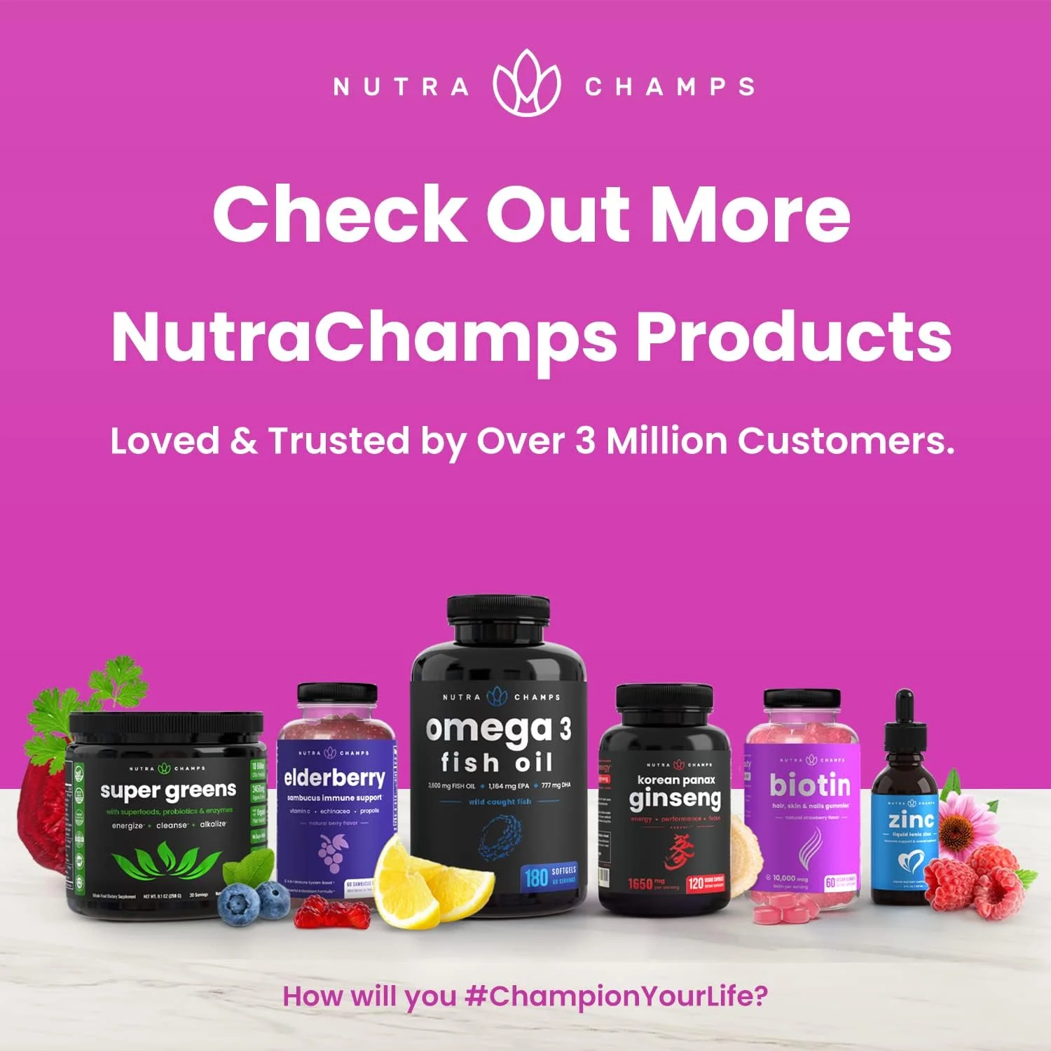 مکمل مولتی ویتامین روزانه زنان NutraChamps - کپسول های وگان حاوی بیوتین، ویتامین های A B C D E K، کلسیم، روی، لوتئین، منیزیم - غیر GMO، مولتی ویتامین و مولتی مینرال بدون گلوتن برای زنان مکمل مولتی ویتامین روزانه زنان NutraChamps - کپسول های وگان حاوی بیوتین، ویتامین های A B C D E K، کلسیم، روی، لوتئین، منیزیم - غیر GMO، مولتی ویتامین و مولتی مینرال بدون گلوتن برای زنان
