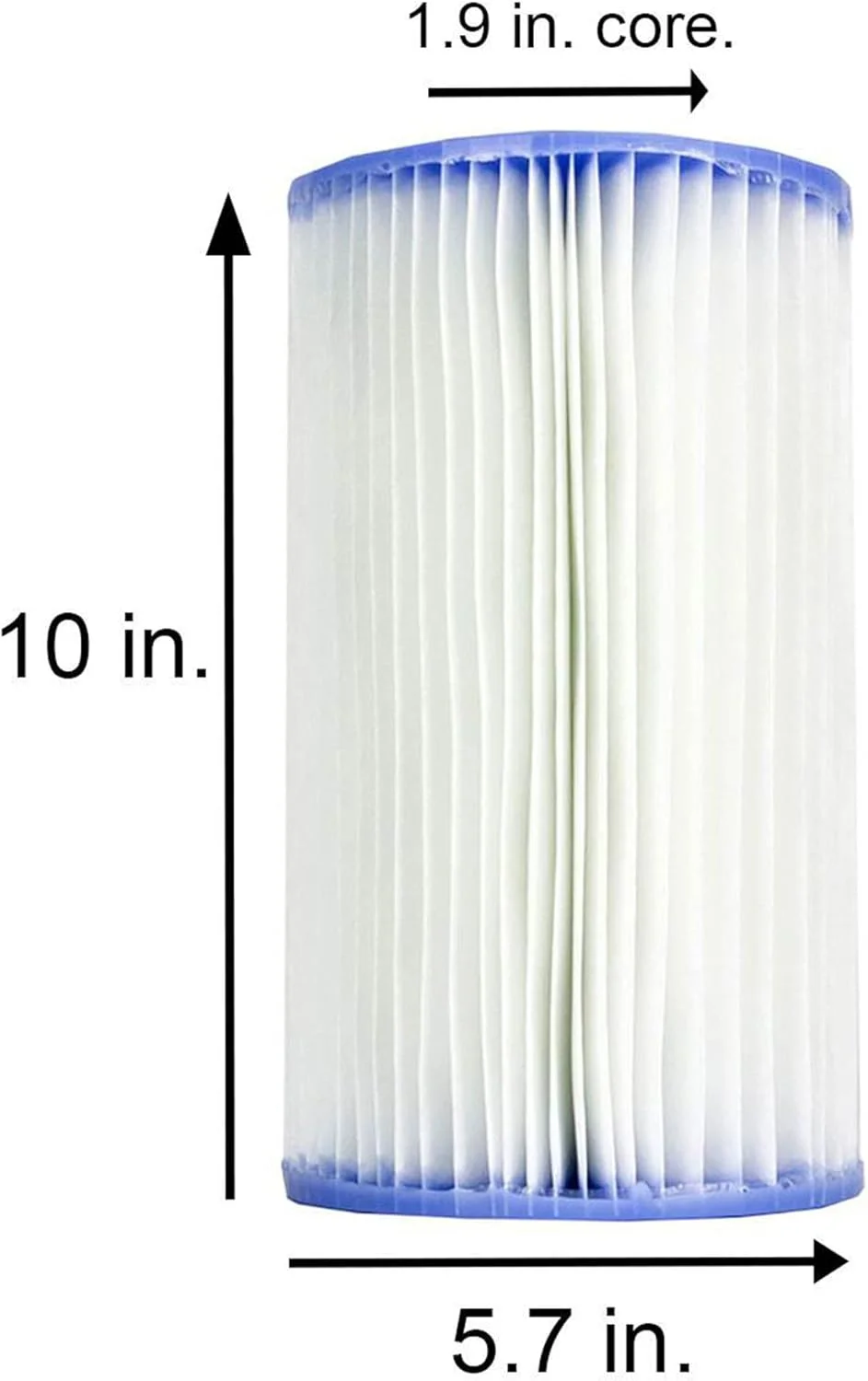 فیلتر پمپ کارتریجی اینتکس مدل 29005E نوع B با قابلیت تمیز کردن آسان و جنس داکرون (بسته 6 عددی)