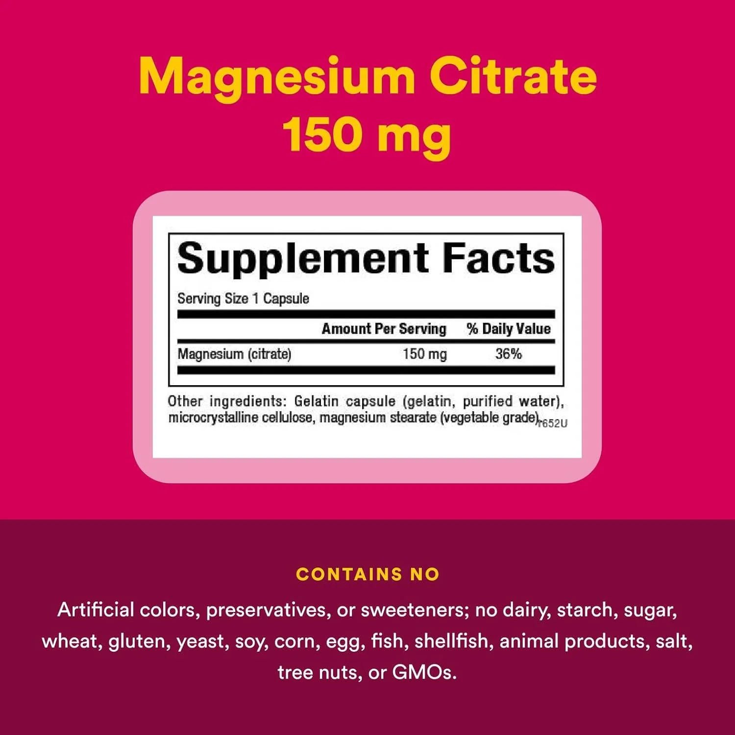 Natural Factors سیترات منیزیم 150 میلی گرم 180 کپسول Natural Factors سیترات منیزیم 150 میلی گرم 180 کپسول