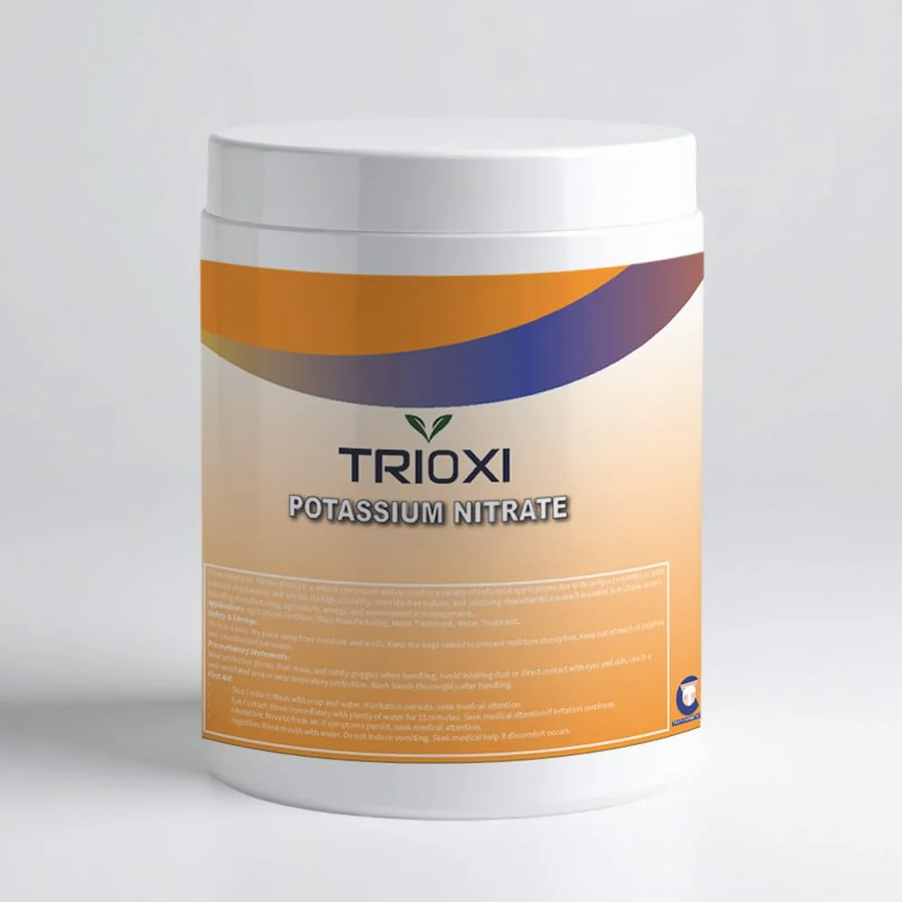 کود نیترات پتاسیم تریوکسی 1 کیلوگرمی برای گیاهان داخلی و خارجی، تقویت کننده خاک برای ریحان، نعناع، ​​دانه های گل، تولید شیشه، تصفیه فلزات و تصفیه آب