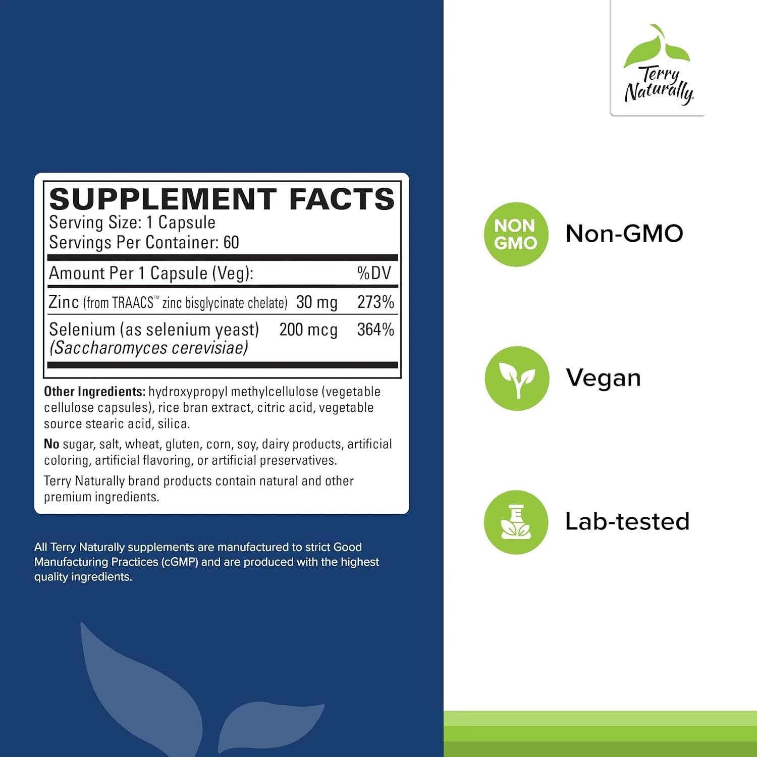 تری نچرالی، زینک پلاس سلنیوم، 60 کپسول گیاهی تری نچرالی، زینک پلاس سلنیوم، 60 کپسول گیاهی