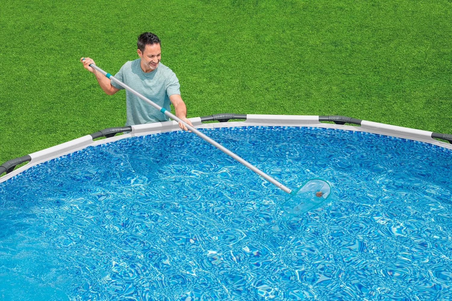 دسته جاروی استخر بست وی مدل E-Z Broom با طول 3.60 متر