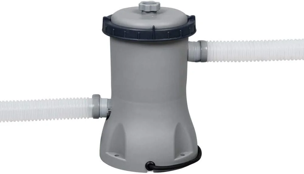 پمپ فیلتر استخر روکار Bestway Flow Clear، خاکستری، 530 گالن