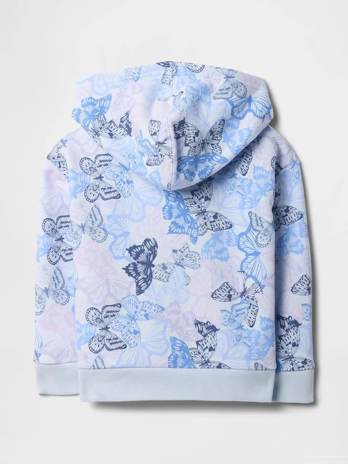 هودی زیپ دار دخترانه GAP با لوگو