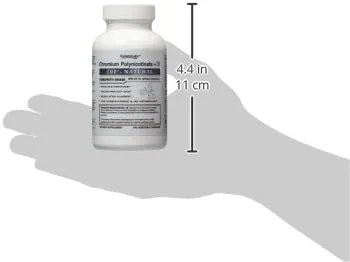 مکمل کروم پلی نیکوتینات خالص Superior Labs - ساخت آمریکا - 200 میکروگرم + ویتامین B3 برای جذب بهینه، کپسول گیاهی، تامین 14 هفته