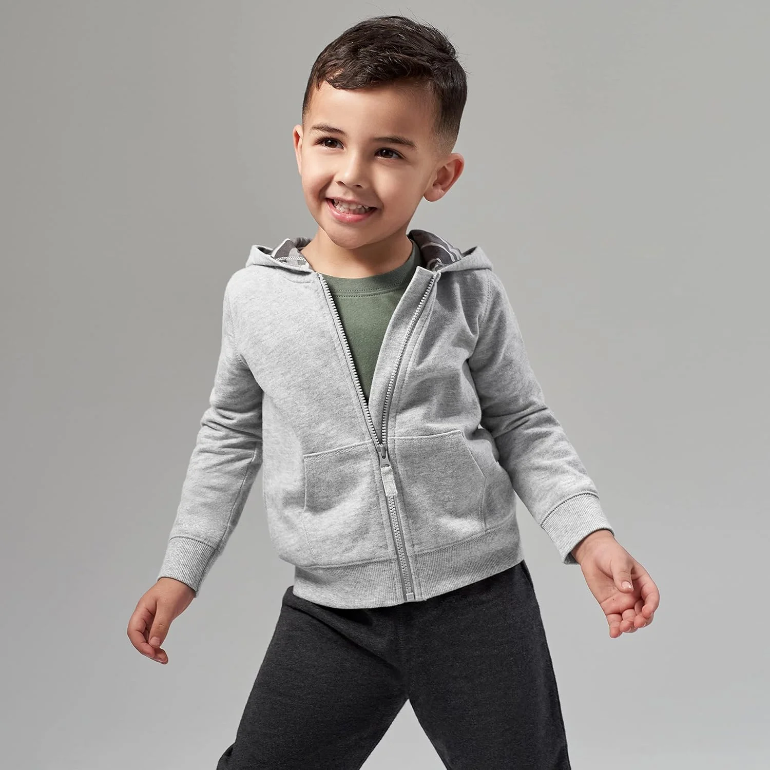 هودی زیپ دار پسرانه نوزادی Gerber (بسته 1 عددی)