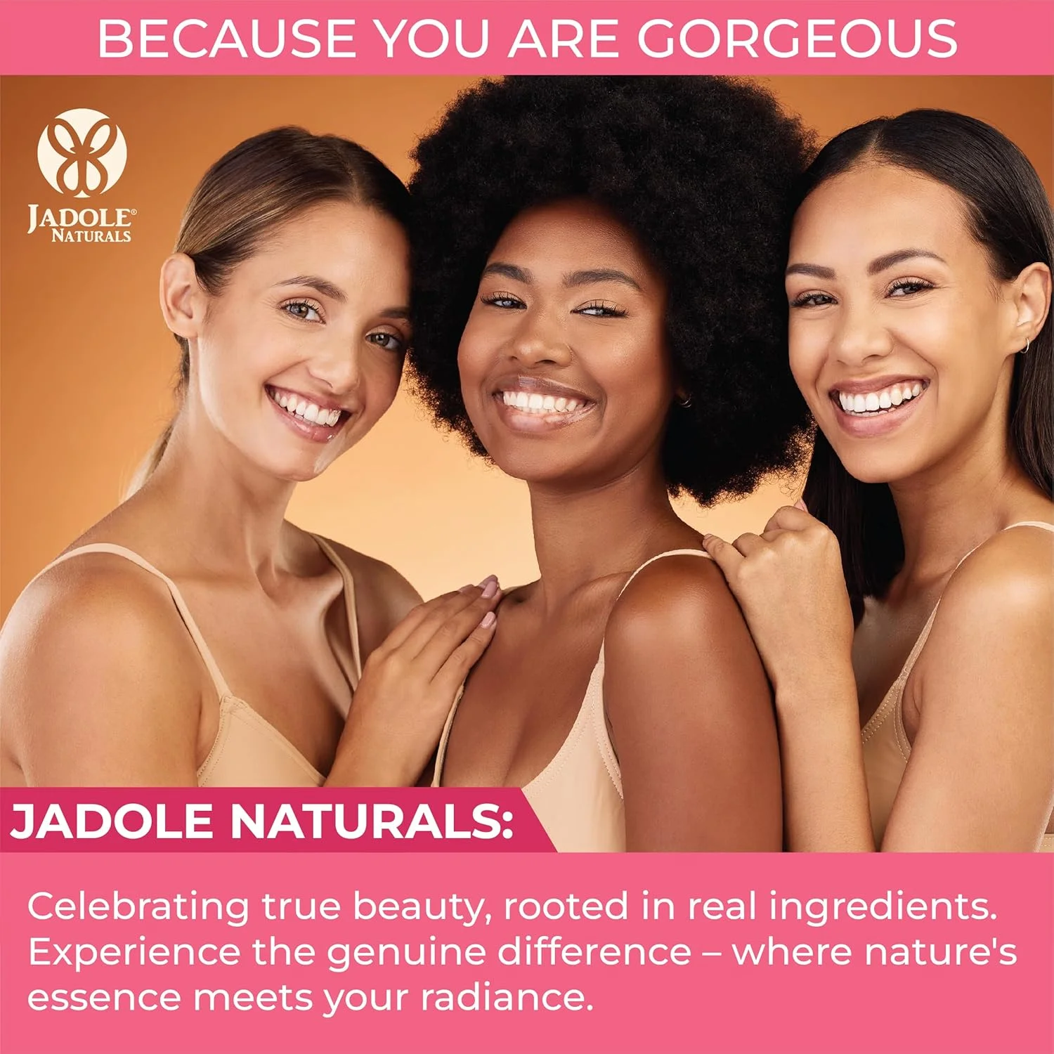 ویتامین های مو Jadole Naturals، 60 پاستیل با بیوتین 5000 میکروگرم، ویتامین C، اسید فولیک و روی | پشتیبانی از رشد مو و کاهش شکستگی، پوست و ناخن های سالم، مولتی ویتامین ها و مواد مغذی ضروری، وگان