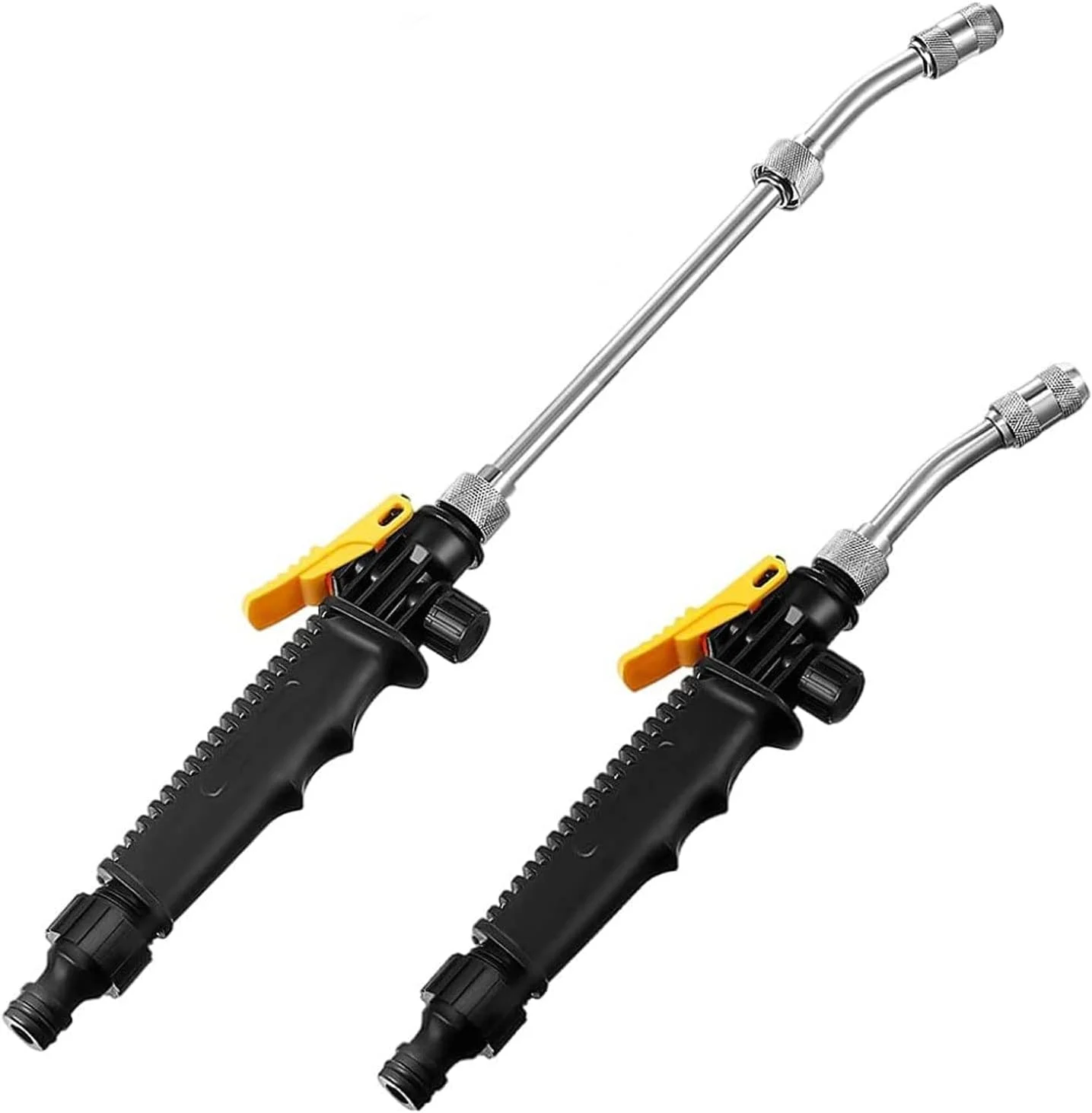 تفنگ آب پاش فشار قوی KASTWAVE برای شلنگ باغ، 2 عدد تفنگ آب پاش فشار قوی کارواش، تفنگ آب قابل حمل برای شستشوی ماشین، پنجره و فضای باز