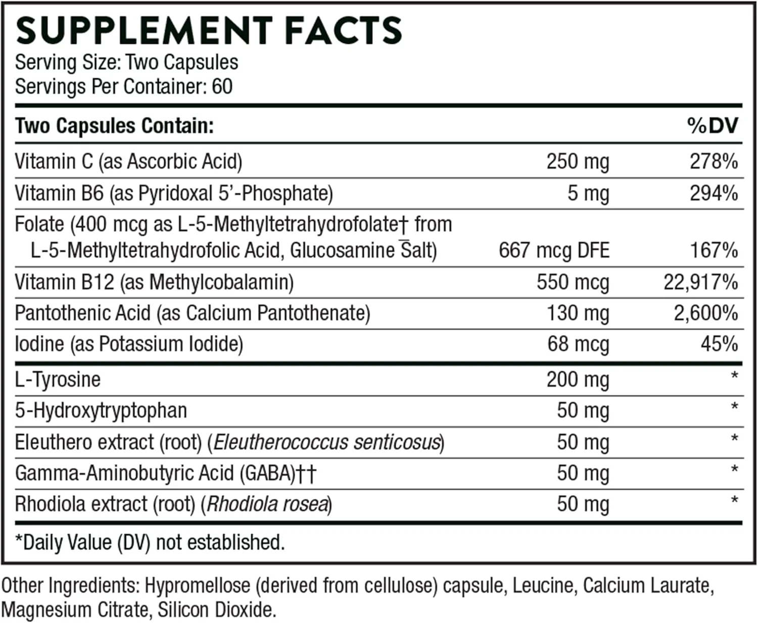 مکمل تعادل احساسات THORNE (سابقاً Deproloft-HF) - مکمل گیاهی برای مثبت اندیشی و مدیریت استرس - 120 کپسول مکمل تعادل احساسات THORNE (سابقاً Deproloft-HF) - مکمل گیاهی برای مثبت اندیشی و مدیریت استرس - 120 کپسول