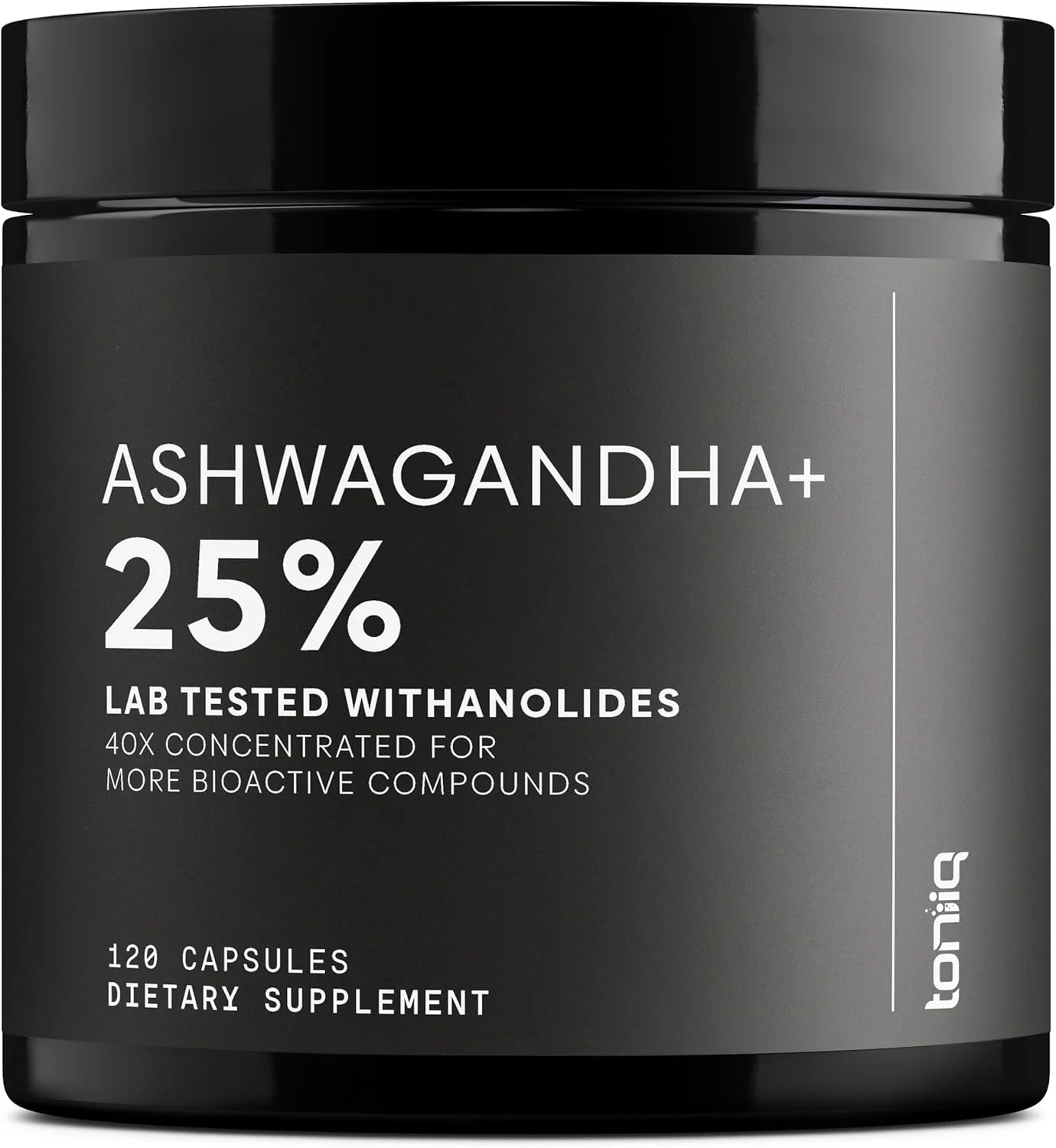 عصاره غلیظ شده 40 برابری تونییک 52000 میلی گرم - 25% ویتانولیدها - کپسول های آشواگاندا با قدرت فوق العاده بالا - برداشت وحشی در هند - مکمل بسیار غلیظ و با قابلیت جذب زیستی - 120 کپسول گیاهی
