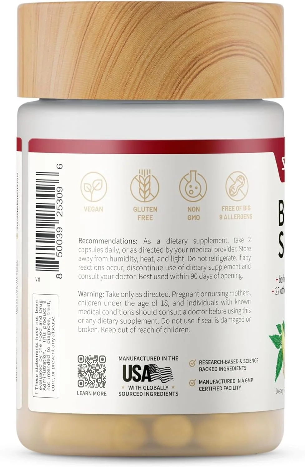 مکمل پشتیبانی از قند خون Snap Supplements - مکمل بربرین با زردچوبه ارگانیک، آلفا لیپوئیک اسید، روی، دارچین، کروم که باعث افزایش سطح گلوکز سالم می شود، 60 کپسول مکمل پشتیبانی از قند خون Snap Supplements - مکمل بربرین با زردچوبه ارگانیک، آلفا لیپوئیک اسید، روی، دارچین، کروم که باعث افزایش سطح گلوکز سالم می شود، 60 کپسول