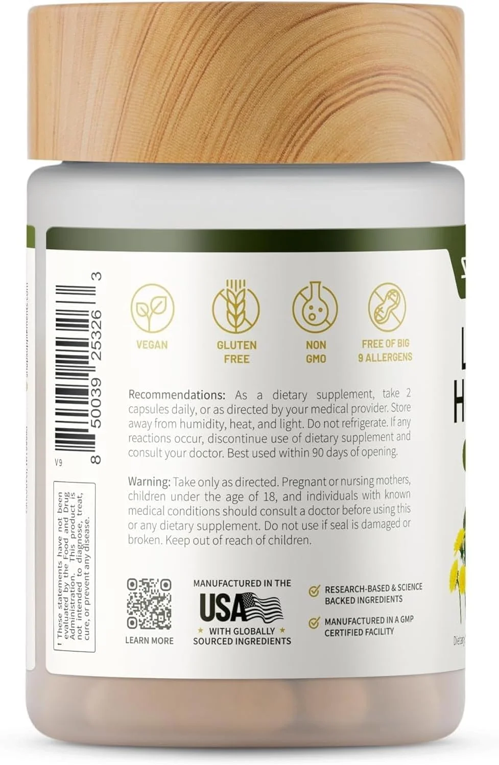 مکمل های Snap - پشتیبانی از سلامت کبد با خار مریم، عصاره کنگر فرنگی، ریشه قاصدک | فرمول سم زدایی و ترمیم پاک کننده کبد | کمک و طراوت کبد با مواد ارگانیک و طبیعی | 60 کپسول مکمل های Snap - پشتیبانی از سلامت کبد با خار مریم، عصاره کنگر فرنگی، ریشه قاصدک | فرمول سم زدایی و ترمیم پاک کننده کبد | کمک و طراوت کبد با مواد ارگانیک و طبیعی | 60 کپسول