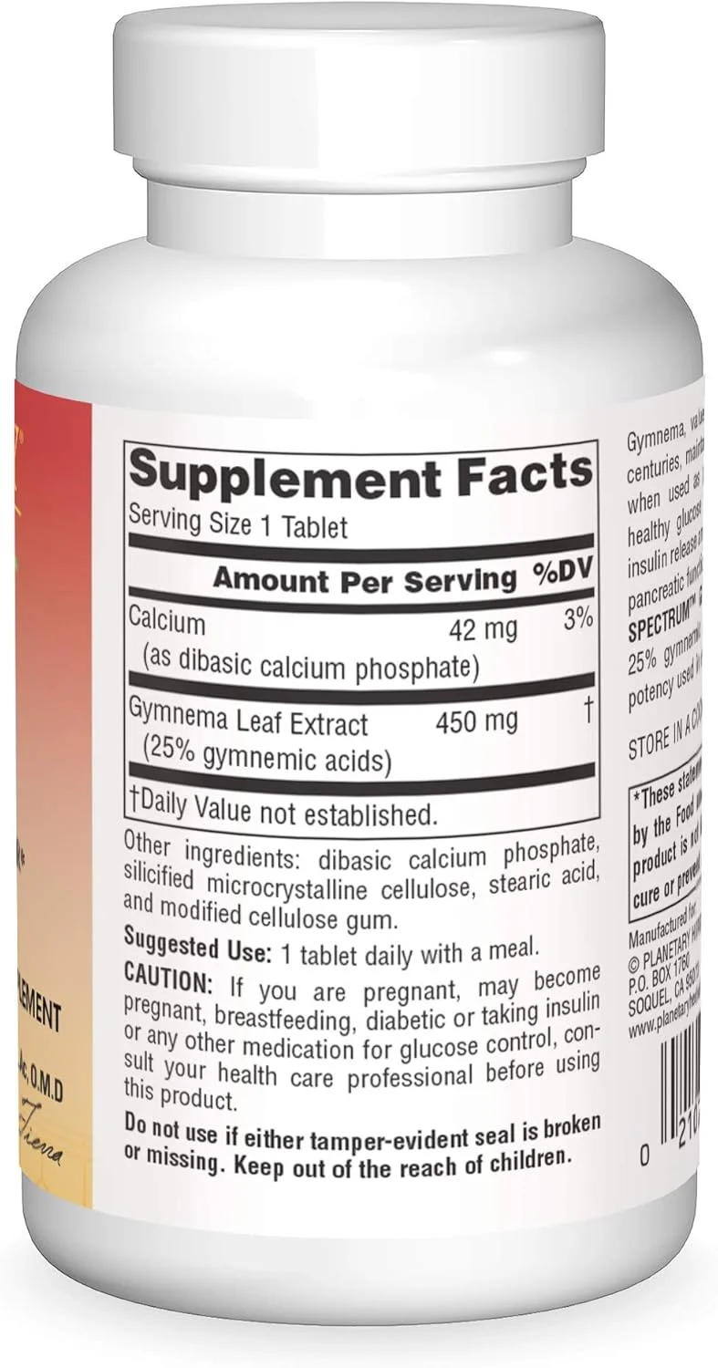 قرص های گیاهی سیاره ای آیورودا اسپکتروم جیمنما (450 میلی گرم، 120 عدد) قرص های گیاهی سیاره ای آیورودا اسپکتروم جیمنما (450 میلی گرم، 120 عدد)