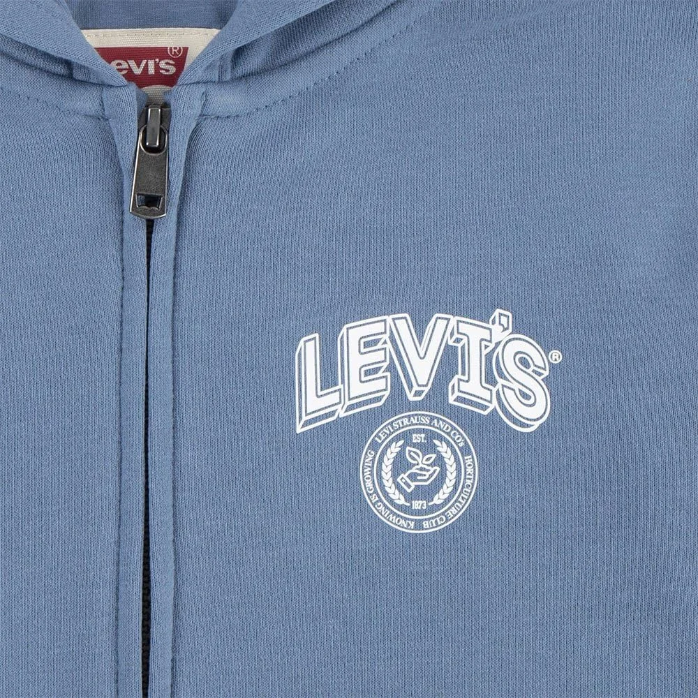 هودی زیپ دار پسرانه Levi's مدل Lvb Solid Full Zip Hoodie 6ek793