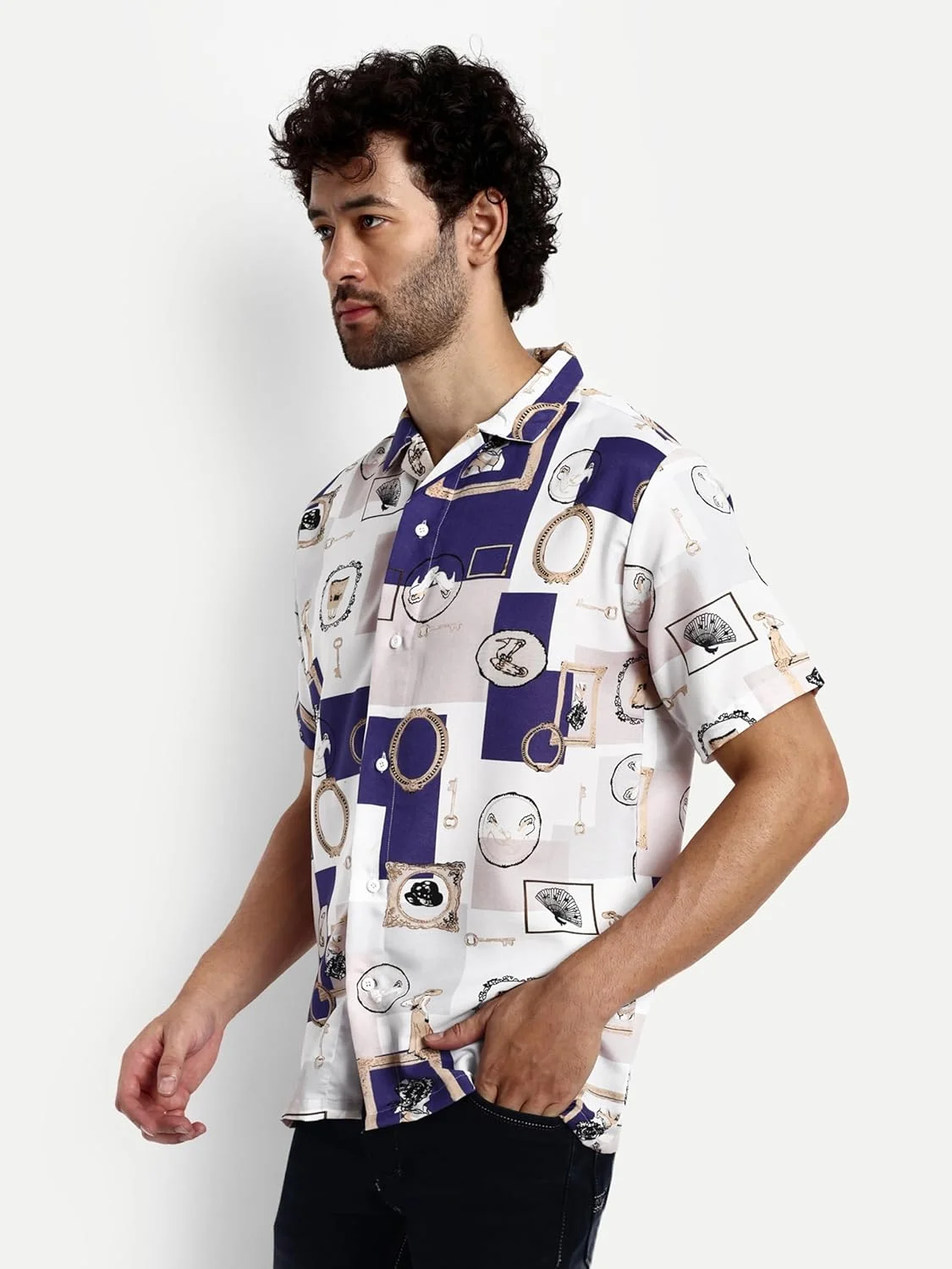 پیراهن مردانه GRECIILOOKS مدل GL-MS-6066 طرح Preppy پیراهن مردانه GRECIILOOKS مدل GL-MS-6066 طرح Preppy